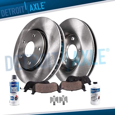 Rotores de disco traseros pastillas de freno para 1993-1998 Thunderbird Mark VIII Mercury Cougar Foto 1 de 4