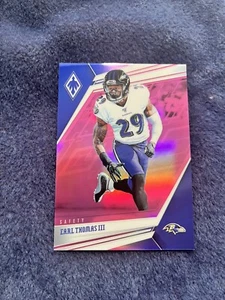 EARL THOMAS 2019 Panini Phoenix PINK Refractor #15 SEAHAWKS /199 Ravens - Picture 1 of 2