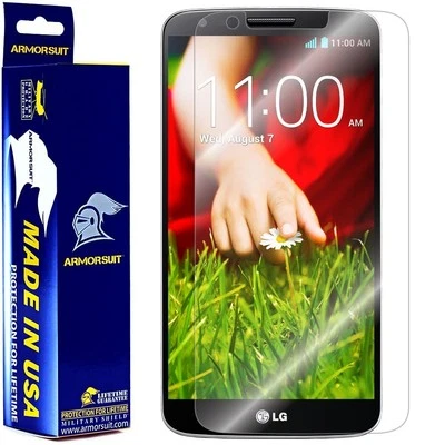 [2 Pack] ArmorSuit MilitaryShield LG G2 HD Clear Film Screen Protector - Image 1 of 4