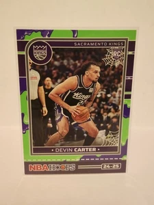 2024-25 Haunted Hoops Green Slime Devin Carter #239 Rookie RC - Sacramento Kings - Bild 1 von 2