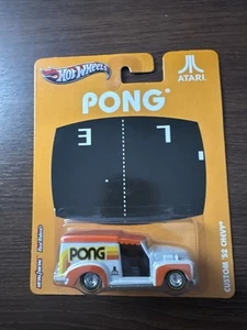 Hot Wheels Pop Culture 2013 - Atari PONG - Custom '52 Chevy - Foto 1 di 1