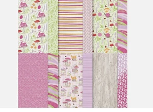 Stampin Up TOADSTOOL GARDENS 6x6 - 48 Sheets Paper NEW SEALED PKG - Picture 1 of 1