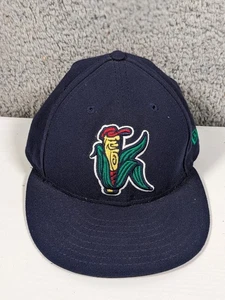 Gorra de béisbol Cedar Rapids Kernels azul New Era 59Fifty ajustada 7 1/4 MiLB - Imagen 1 de 4