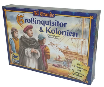 El Grande Großinquisitor Kolonien Hans im Glück 2‑5 Spieler Ab 12 Jahre Neu - Bild 1 von 2