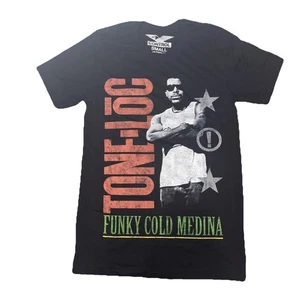 Tone Loc - tshirt - Unisex - Small- Short Sleeves - Graphic Black Red Rap Music - Picture 1 of 4