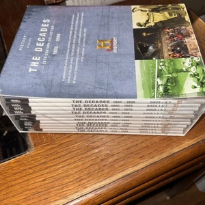 History Presents The Decades 1900–1999 – Complete 20-Disc DVD Collection New! - Imagen 1 de 4