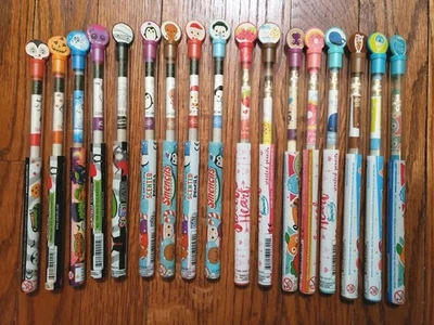 Smencils Scented Pencils #2 HB Recycled With Tubes School Supplies Lot Of 17 - Image 1 of 4