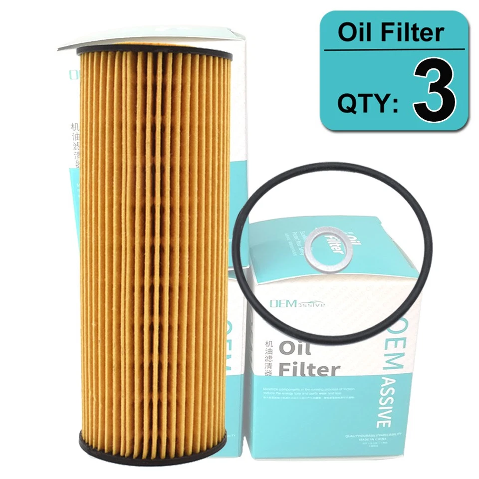3pcs Car Engine Oil Filter For Mercedes-Benz 300CE 300SL C280 SL320 SLK230 Auto Foto 1 de 4