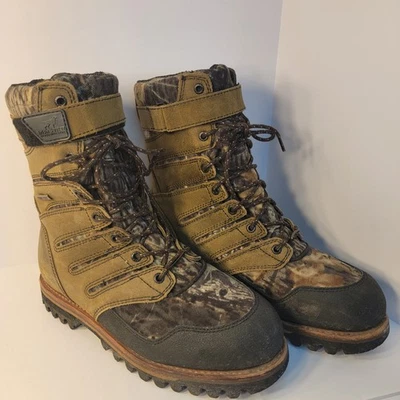 Irish Setter Red Wing Shoes Men Size 8 3895 Tracker 2 400 Gram Camo Boots - Image 1 of 4