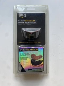 Everlast Evershield Double Mouthguard black 1400004 Dual Layer Technology New - Picture 1 of 2