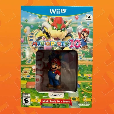 Mario Party 10 Mario amiibo Bundle | Nintendo Wii U | SELLADO DE FÁBRICA Foto 1 de 4