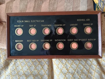 caja indicadora campana mayordomos y sirvientes  Foto 1 de 4