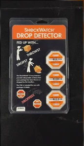 ShockWatch Drop Detector 3pk - Picture 1 of 2