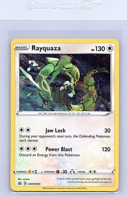 Rayquaza SWSH029 SWSH: Sword & Shield Promo Cards Holo - Image 1 of 2