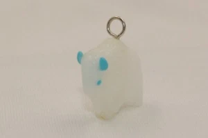 Native American Zuni Hand Carved Alabaster White Buffalo Pendant - Picture 1 of 4