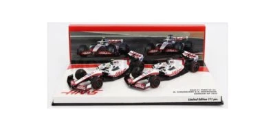 MINICHAMPS 447222047 HAAS - F1 SET 2X VF-22 FERRARI TEAM HAAS N 20 5th BAHRAIN G - Immagine 1 di 2