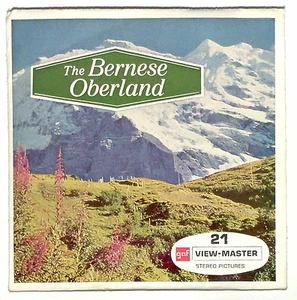 vintage GAF View Master BERNESE OBERLAND foreign MADE IN BELGIUM switzerland old - Picture 1 of 4