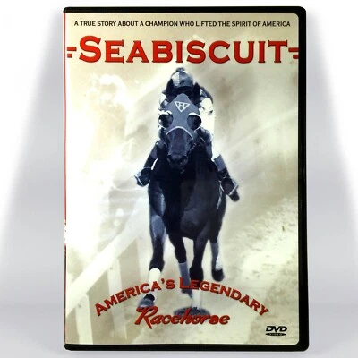 Seabiscuit: America's Legendary Racehorse (DVD, 2003, Full Screen) Like New ! - Image 1 of 3