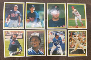 (8) 1989 Topps All-Star Collector's Edition Baseball Cards! Viola Reardon Hrbek!