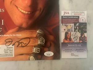 Joe Montana Signed Sports Illustrated JSA COA 49ers Chiefs - Picture 1 of 3
