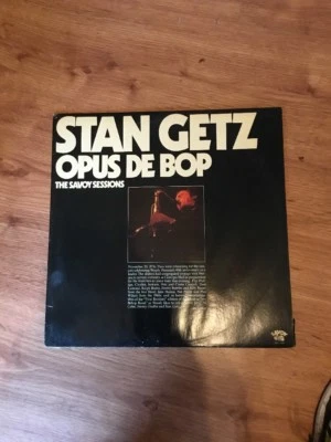 STAN GETZ Opus De Bop LP 1977 Savoy Sessions USA Vinyl  Jazz Rare White Promo NM - Image 1 of 4