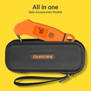 BBQ Grillthermometer Wiederaufladbares IHT-1S + Tragbare Aufbewahrungsbox C/F DE - Bild 1 von 13