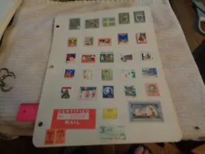 TWELVE PAGES OF UNITED STATES USED STAMPS SET # 2 - Picture 1 of 12