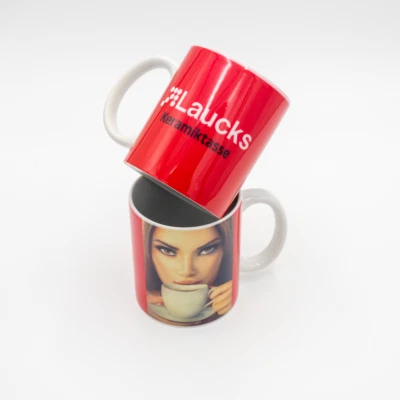 MARKENLOS Das perfekte Geschenk - Tasse mit eigenem Foto, Logo oder Text *Wunschmotiv*