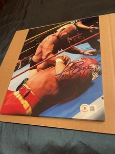 WWF/WWE/WCW RIC FLAIR SIGNED AUTOGRAPHED 8x10 PHOTO Nature Boy W/hogan Beckett - Picture 1 of 1