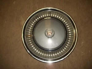 75 76 77 78 79 Cadillac Fleetwood Seville Hubcap Wheel Cover Hub Cap 15" GRAY OE - Picture 1 of 13