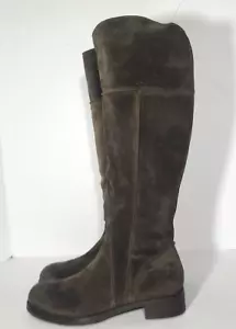 Alberto Fermani Brown Suede Leather Womens Knee High Boots EUR 40 US 9 - Picture 1 of 10