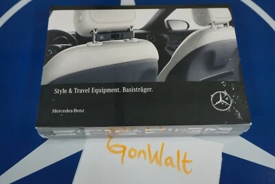 0008103300 Base reposacabezas de viaje estilo modular de fábrica Mercedes Benz OE clase CLS Foto 1 de 3