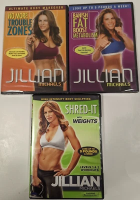 Jillian Michaels DVD Lot Shred It! - Brand NEW Sealed! - Image 1 of 4