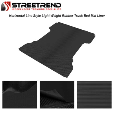 For 1997-2003 Ford F150/1997-1999 F250 6.5' Rubber Truck Bed Floor Mat Liner V2 Foto 1 de 4