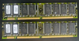 Siemen 32 MB 2x16MB 66MHz Non-ECC Unbuffered 168-Pin DIMM Memory VINTAGE - Picture 1 of 2