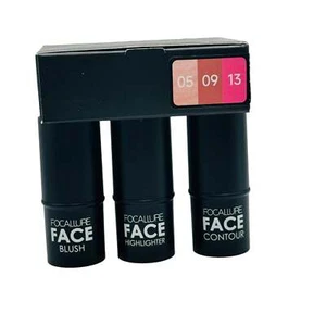 Face Highlighter & Contour Makeup Set,3 pcs #05,#09,#13 - Picture 1 of 4