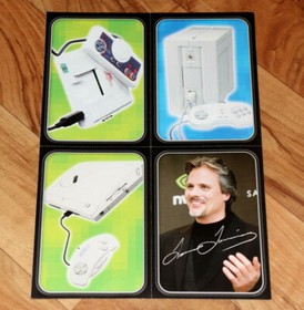 FM Towns Marty / NEC PC-FX PC-Eingine / Fujitsu / Lorne Lanning Rare Card Set 