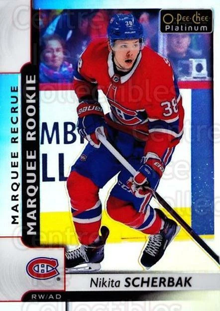 2017-18 O-Pee-Chee Platinum Rainbow #184 Nikita Scherbak - Image 1 of 1