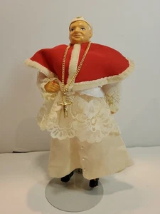 Vintage Peggy Nisbet Costume Doll Pope John XXIII 8" Hard Plastic P/797 - Picture 1 of 10
