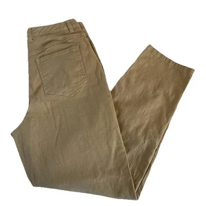 Pantalones Talbots De Colección Para Mujer 12 Caqui Pierna Recta Chino Elastizados Mezcla de Algodón 30x29 - Imagen 1 de 13