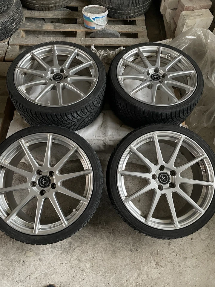 Kommplettsatz Meisterwerk MW03 Alufelgen 19 Zoll Ganzjahresreifen - Bild 1 von 4