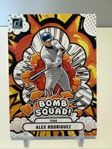 2025 Donruss Baseball Alex Rodriguez Bomb Squad Texas Rangers #15 - Picture 1 of 2