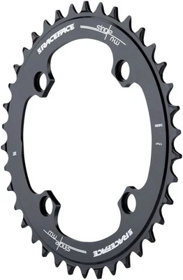 RaceFace Narrow Wide Chainring: 104mm BCD, 32t, Black - Image 1 of 2