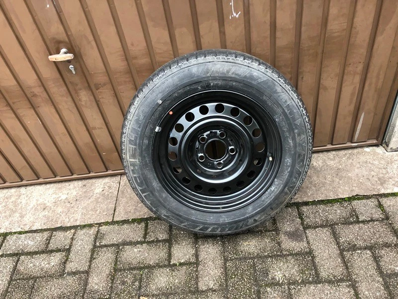 1xkomplette Reserverad Ersatzrad+Felge 195/65R15 91H für Mercedes C+EKlasse,W124 - Bild 1 von 4