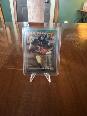 2024 Topps Chrome - Donnie Shell Aqua Refractor /250 - Image 1 of 2