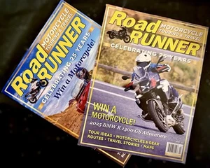 ROADRUNNER Magazine Bundle: Motorcycle Touring Travel - April + June 2025 - Picture 1 of 6