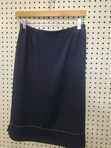 Kd.springs Women's Y2K Skirt With Deep Pockets Made In The USA Size M Dark Blue - Picture 1 of 9