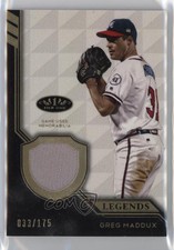 2018 Topps Tier One Tier One Legends Relics /175 Greg Maddux #T1RL-GM HOF