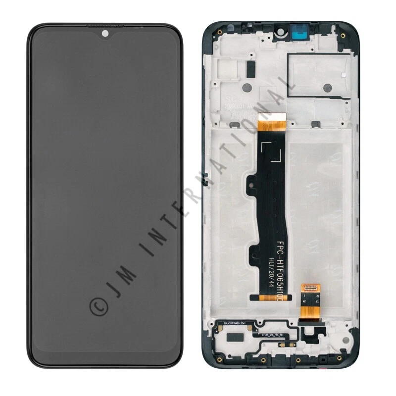 Motorola Moto E7 Power XT2097 LCD Display Digitizer Touch Screen Frame Assembly - Image 1 of 1