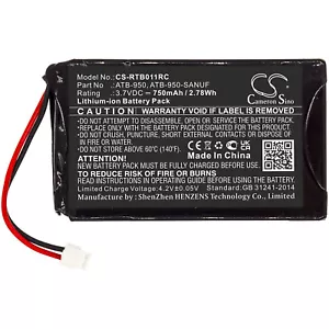 BATTERIE 750mAh Type 40-210154-17 ATB-950-SANUF for RTI T1, RTI T1B - Picture 1 of 6